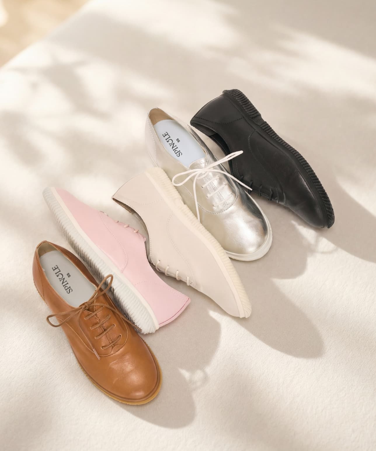 SPINGLE SP-1833 Silver | Buy Japanese Sneakers | Handmade in